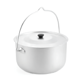 Котелок костровой ''СЛЕДОПЫТ'' цилиндрический, 3л, алюм.