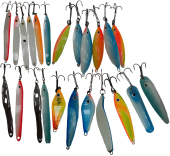 Блесна зимняя "Бумеранг / Волна / Каблучок / Клоун / Мечта / Окушок"