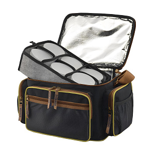 Сумка-термо AQUATIC С-44С (32*23*27 см) с 18 банками, синяя